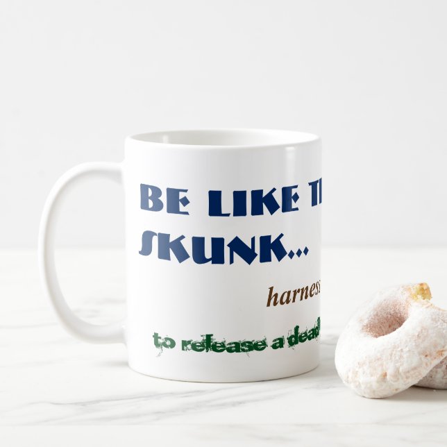 Vater Furz Joke Tasse (Mit Donut)