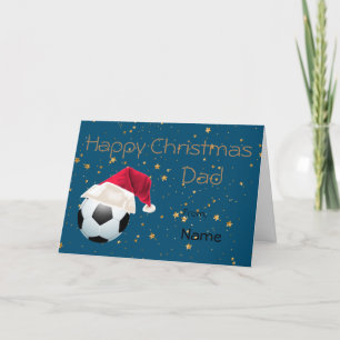 Vater Fußball Weihnachten Personalisiert