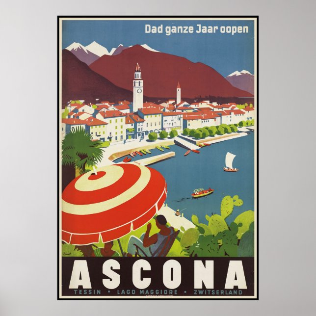 Vater ganze Jaar Oopen Ascona Poster (Vorne)