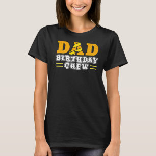 Vater Geburtstag Crew Bauarbeiter Job Professorin T-Shirt