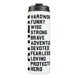 Vater Geburtstagsgeschenk Vater Vati Tag Papa Gesc Thermosbecher