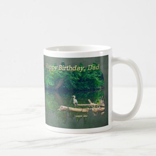 Vater Geburtstagvormittag am Bach Tasse (Rechts)