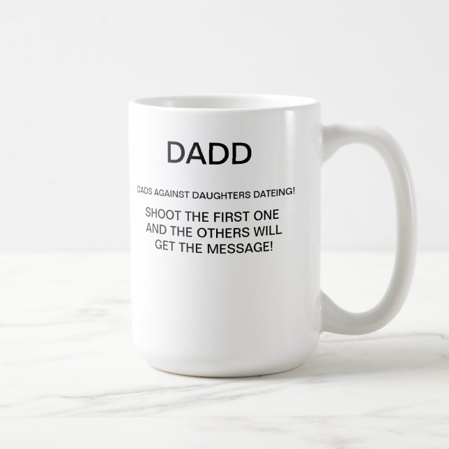 VATER GEGEN TOCHTER DATEING TASSE (Rechts)