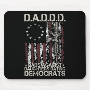 Vater gegen Töchter Verabredete Demokraten (auf Ba Mousepad