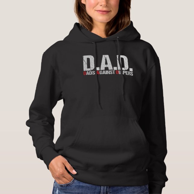 Vater gegen Vater-Kinderkrankheiten Hoodie (Vorderseite)