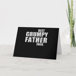 Vater-Geschenk   Beste Grumpy Vater je Geschenk Id Feiertagskarte