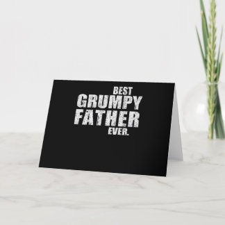 Vater-Geschenk | Beste Grumpy Vater je Geschenk Id Feiertagskarte