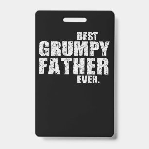 Vater-Geschenk Bestes Geschenk für einen mürrisc Ausweis