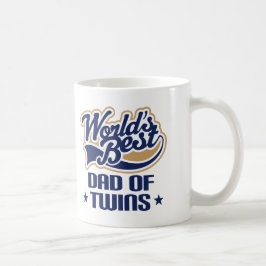 Vater Geschenk-der Tasse der Zwillings-(Welten am