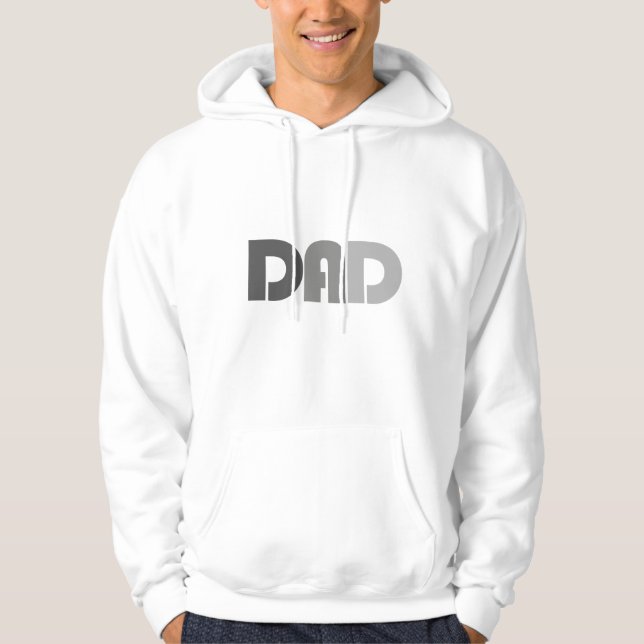 VATER-Geschenk für die Väter, die immer am besten  Hoodie (Vorderseite)