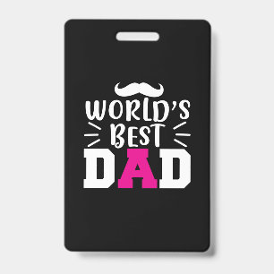Vater Geschenk Weltbester Vater Ausweis