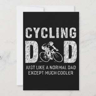 Vater-Geschenke für Vater Radfahren Coolen Vater Einladung