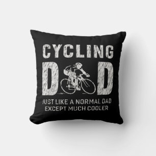 Vater-Geschenke für Vater Radfahren Coolen Vater Kissen