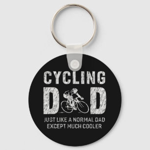 Vater-Geschenke für Vater Radfahren Coolen Vater Schlüsselanhänger