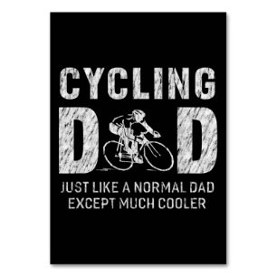 Vater-Geschenke für Vater Radfahren Coolen Vater Tischnummer