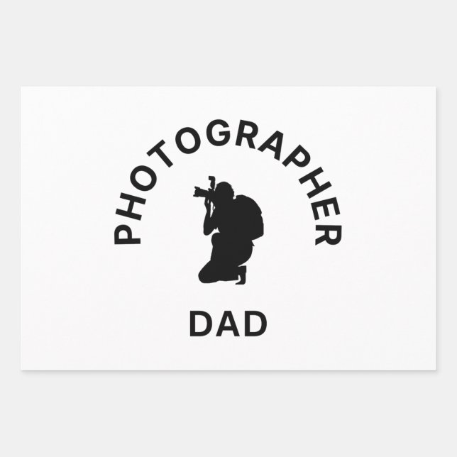 Vater Geschenkpapier Set (Vorderseite)