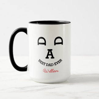 Vater-Gesicht-Kaffeetasse Tasse