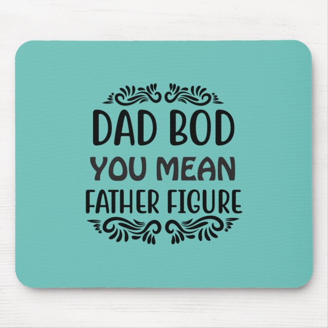 Vater Gift Ihnen Gemeinen Vater Abbildung Mousepad (Vorne)