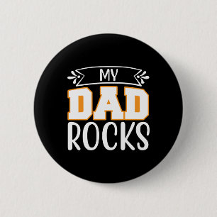 Vater gift meinem Vater Rocks Button