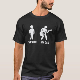 Vater Gitarrist Lustiges Vatertagsgeschenk für Vat T-Shirt
