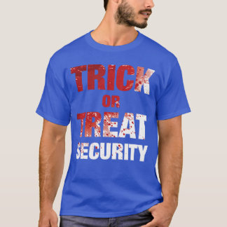Vater Gory Trick oder behandeln Halloween-Sicherhe T-Shirt