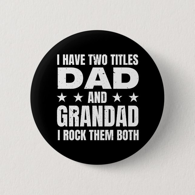 Vater Grandad Button (Vorderseite)