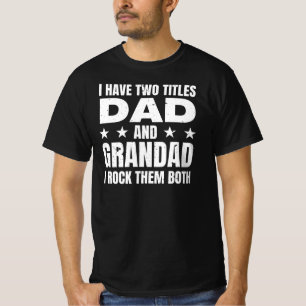 Vater Grandad Großvater T-Shirt