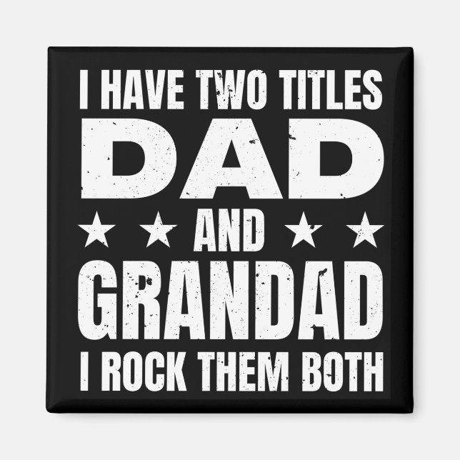 Vater Grandad Magnet (Vorne)