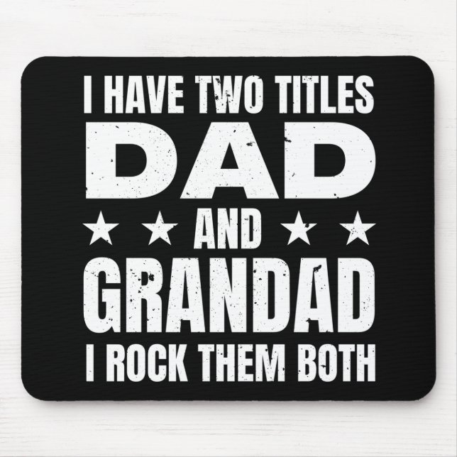Vater Grandad Mousepad (Vorne)