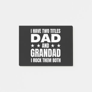 Vater Grandad Post-it Klebezettel