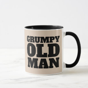 VATER GRANDPA GRUMPY ALD MAN COFFEE TASSE