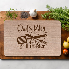 Vater GRILLEN der Grill-Masterabteilung Schneidebrett
