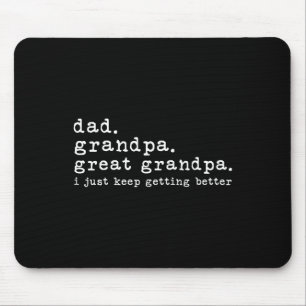 Vater Großvater Großer Großvater Sonntag der Väter Mousepad