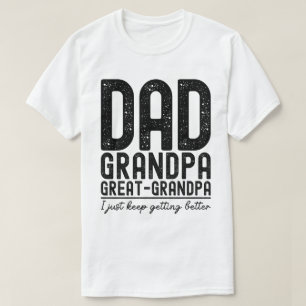Vater Großvater Großer Opa Vatertag Hunger T-Shirt