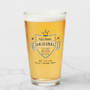 VATER GROUP - Personalisierte Trauzeugen PINT GLAS