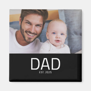 Vater gründete Foto Vatertag Magnet