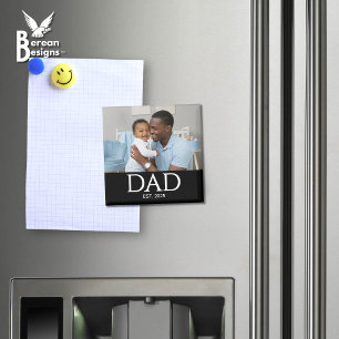 Vater gründete Fotogeschenk-Magnete Magnet