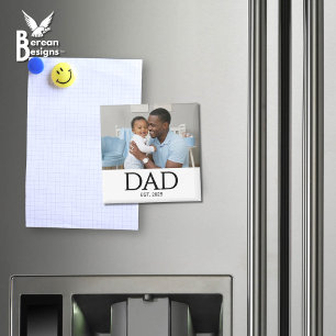 Vater gründete Fotogeschenk-Magnete Magnet