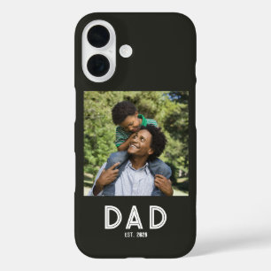 Vater gründete White Photo Geschenk Vatertag iPhone 16 Hülle