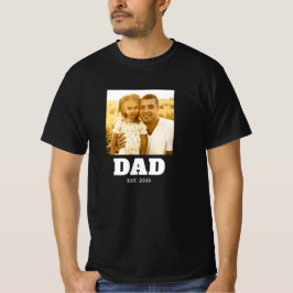 Vater Gründungjahr Foto T-Shirt