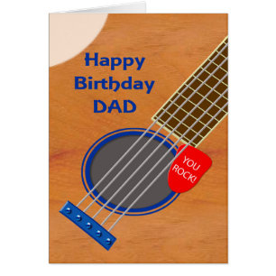 Vater Guitar Player Geburtstag