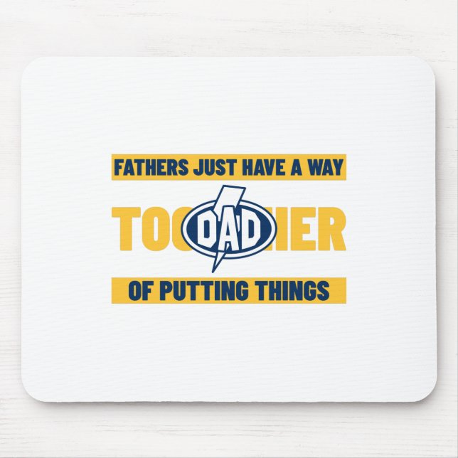 Väter haben nur einen Weg Mousepad (Vorne)
