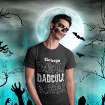 Vater Halloween T - Shirt Dadcula fallen Shirts fü