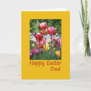 Vater Happy Oaster Tulip Karte