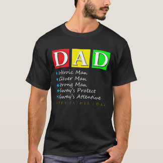 VATER HAPPY VATER TAG lustig T-Shirt