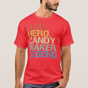 Vater-Held-Süßwarenmacher-Legende T-Shirt