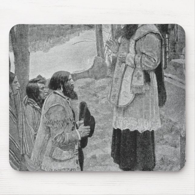 Vater Hennepin, der Masse feiert Mousepad (Vorne)