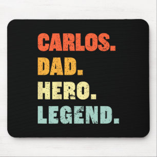 Vater Hero Legend Personalisiert Individuelle Name Mousepad