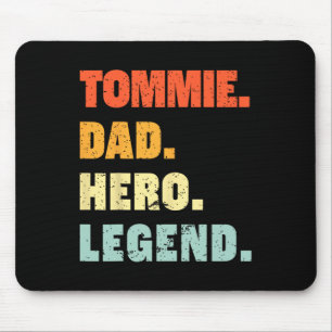 Vater Hero Legend Personalisiert Individuelle Name Mousepad