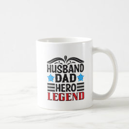 Vater Hero Legend Tasse für Vater